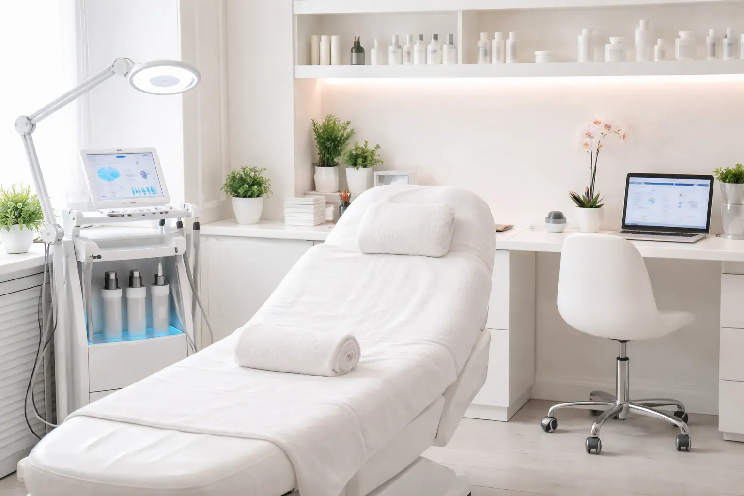 Aesthetic clinic interior